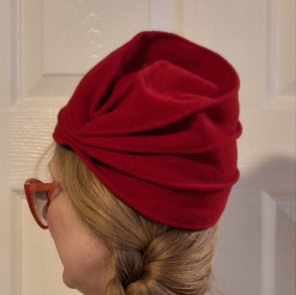 NARODNAIA | Red, Wool Hat